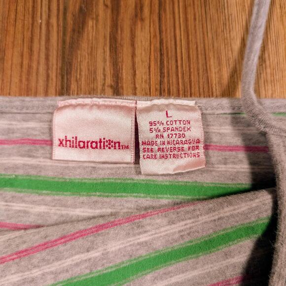 VINTAGE XHILIRATION GREY TANK - Picture 3 of 3